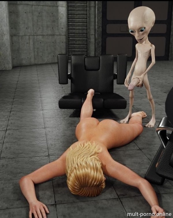 Aliens fuck an unconscious girl with their sting (+porn comics)