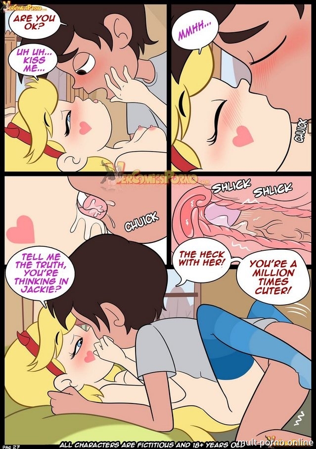 Star Butterfly leaks from masturbating with a magic wand (+porn comics)