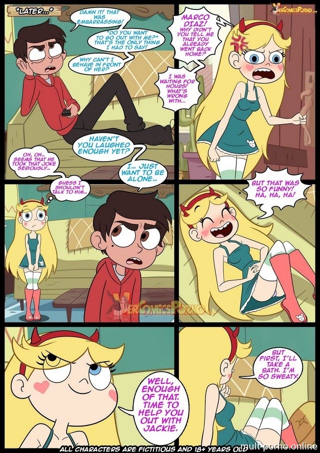 Star Butterfly leaks from masturbating with a magic wand (+porn comics)