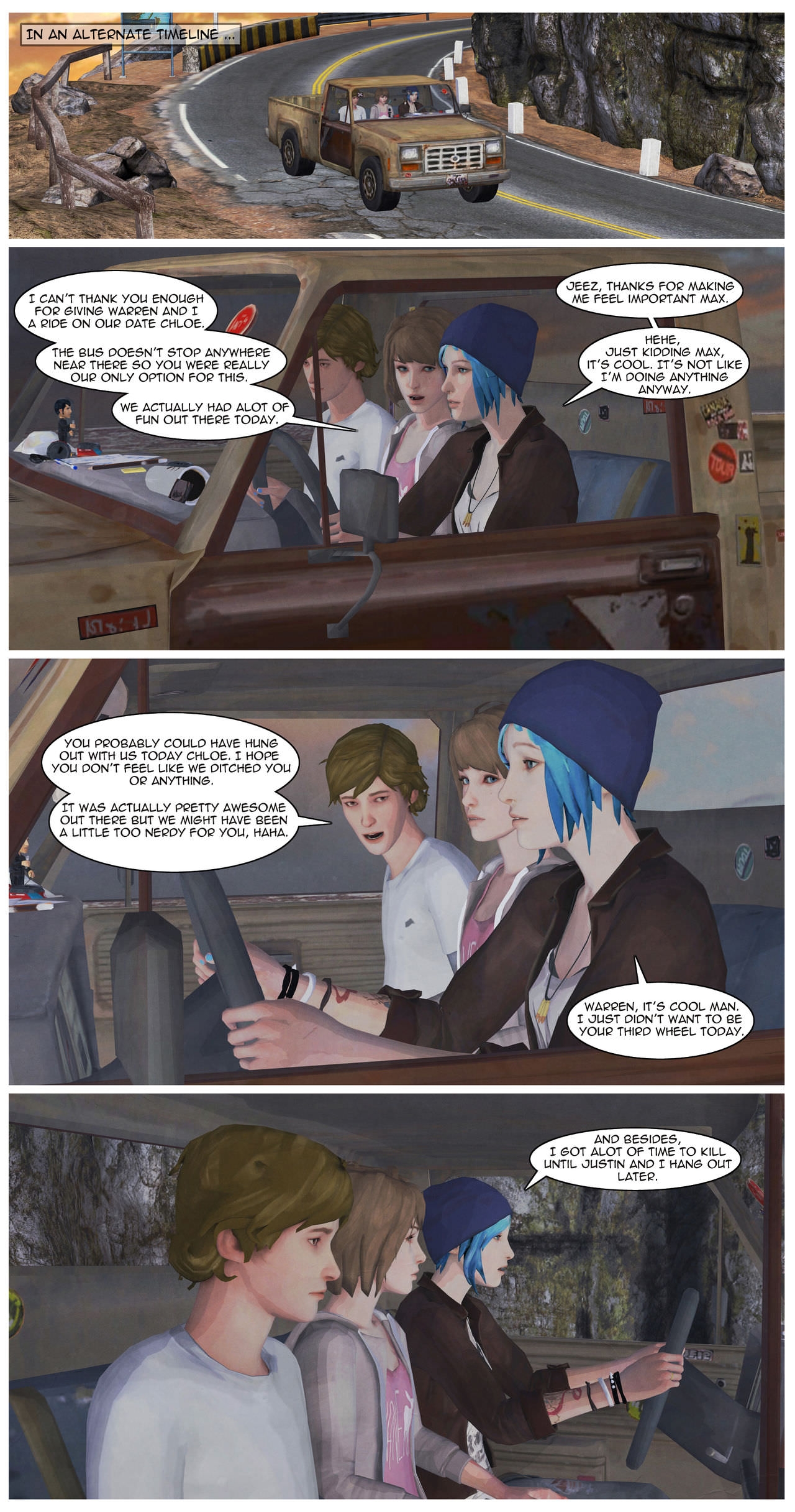 Masturbation by Chloe and Max Caulfield (Life Is Strange) (+porn comics)